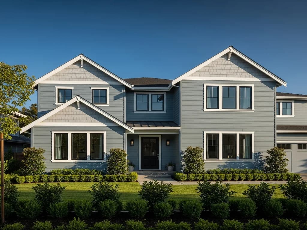 A Northern California home clad in James Hardie fiber cement siding