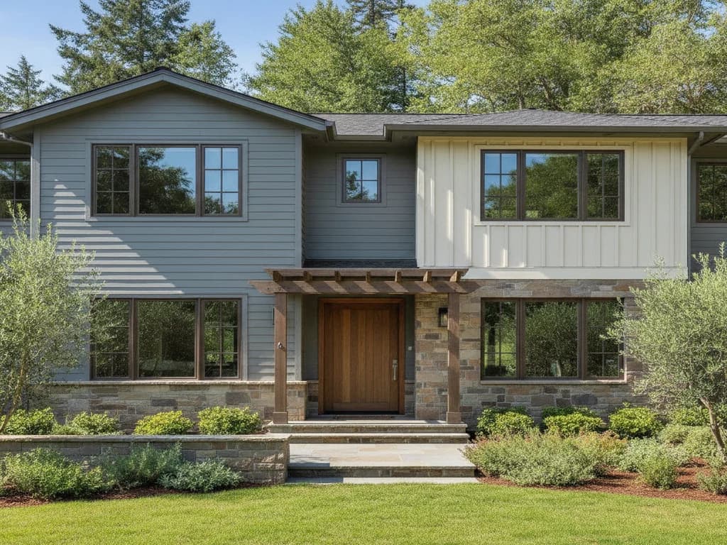 James Hardie Fiber Cement on a Northern California home