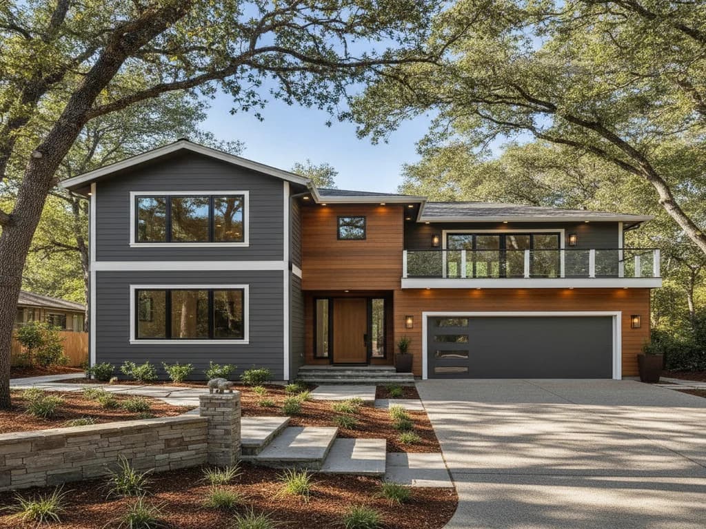 LP SmartSide Engineered Wood on a Northern California home