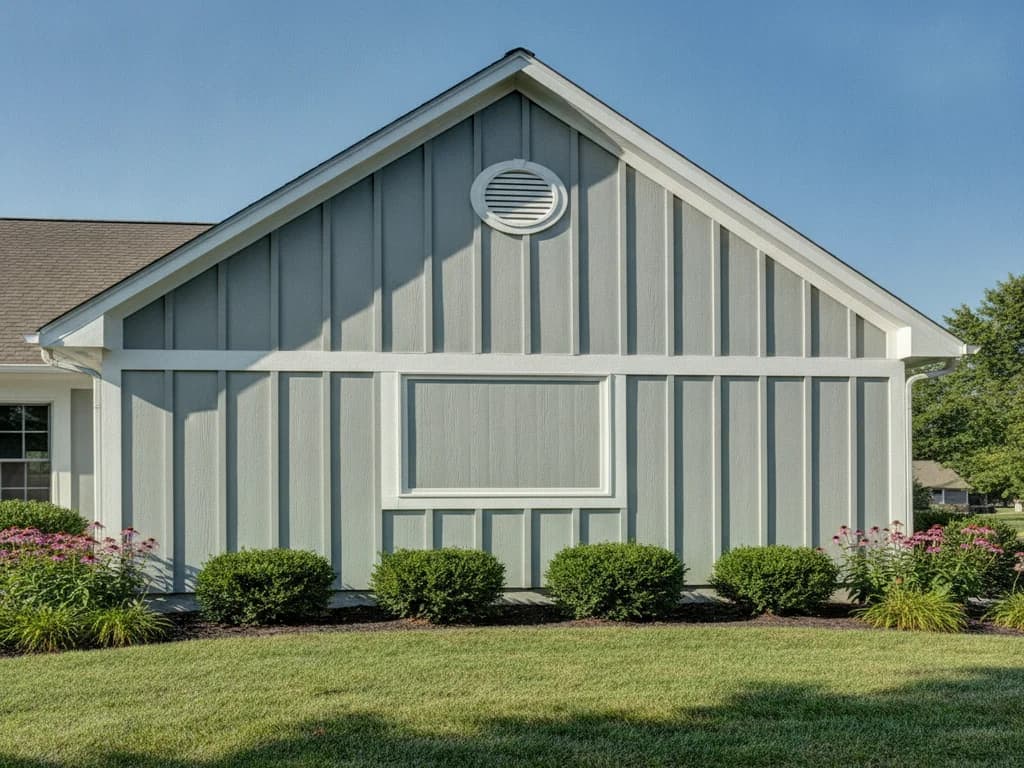 Ignition-resistant fiber cement siding on a Northern California foothill home